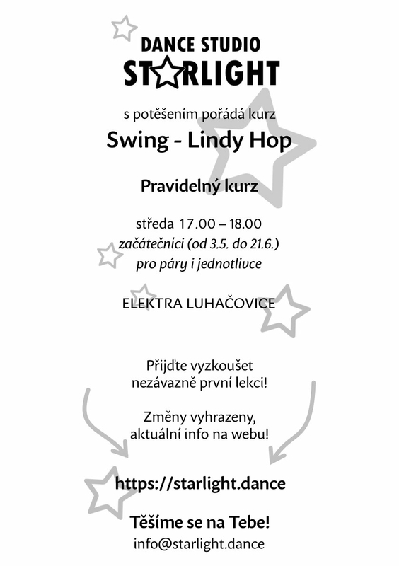 Tanec Swing Lindy Hop Ofici Ln Str Nky M Sta Luha Ovice