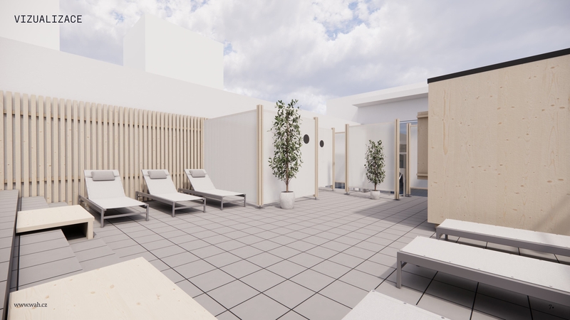 Městská plovárna Luhačovice připravuje nový saunový svět na kaskádové terase Městská plovárna Luhačovice připravuje nový saunový svět na kaskádové terase